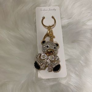 Teddy bear keychain